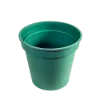 Picture of ROUND PLASTIC GREEN PLANT POT - VARIOUS SIZES