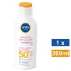 Picture of NIVEA SUN SUNSCREEN SENSITIVE ADULT LOTION IMMEDIATE PROTECT SPF50+ 200ml