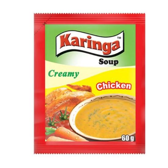 Picture of KARINGA CREAMY CHICKEN SOUP 12x60g  