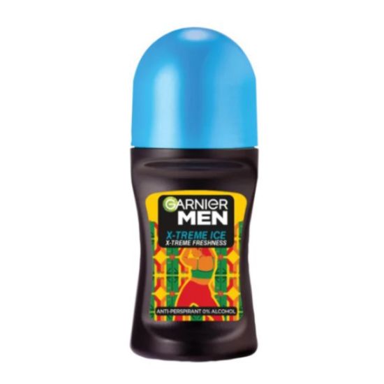 Picture of GARNIER MEN'S X-TREME ICE ANTI PERSPIRANT DEODORANT ROLL ON 50ml    