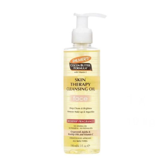 Picture of PALMERS COCONUT BUTTER FORMULA SKIN THERAPY FACE CLEANSING OIL 190ml