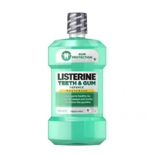 Picture of LISTERINE TOTAL CARE TOOTH & GUM DEFENCE MOUTH WASH 500ml