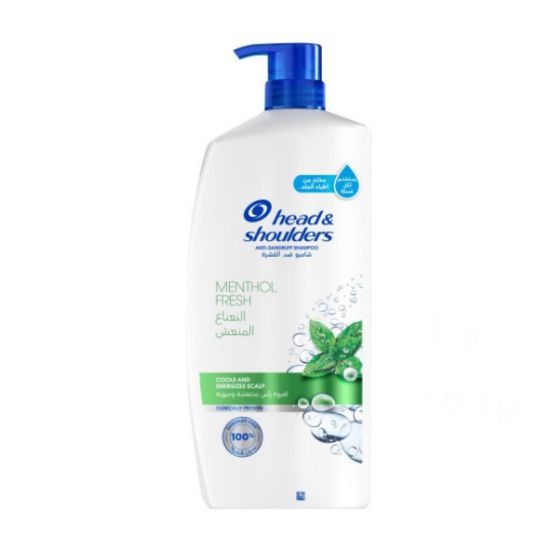Picture of HEAD & SHOULDERS MENTHOL FRESH ANTI-DANDRUFF SHAMPOO 1L 