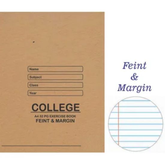 Picture of EXERCISE BOOK WRITING A4 18MM 32 PGS 