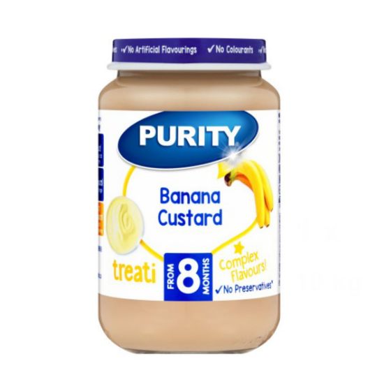 Picture of PURITY THIRD FOODS BANANA CUSTARD JAR 200ml 