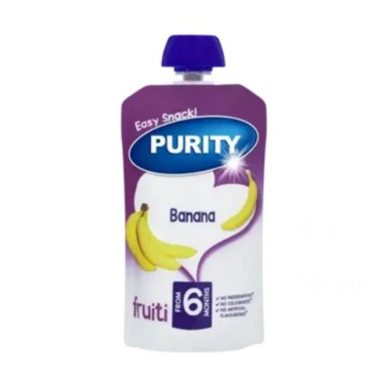 Picture of PURITY BABY FOOD BANANA POUCH 110ml  