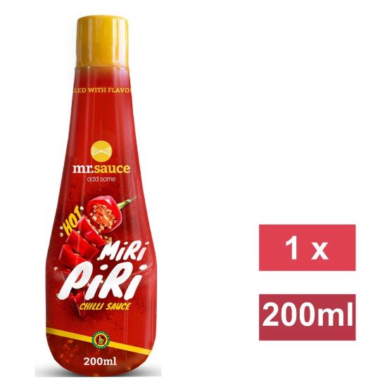 Picture of MR SAUCE MIRI PIRI HOT CHILLI SAUCE 200ml