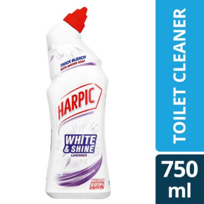 Picture of HARPIC WHITE AND SHINE - LAVENDER 750ml
