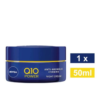 Picture of NIVEA FACE Q10 POWER ANTI WRINKLE NIGHT CREAM 50ml