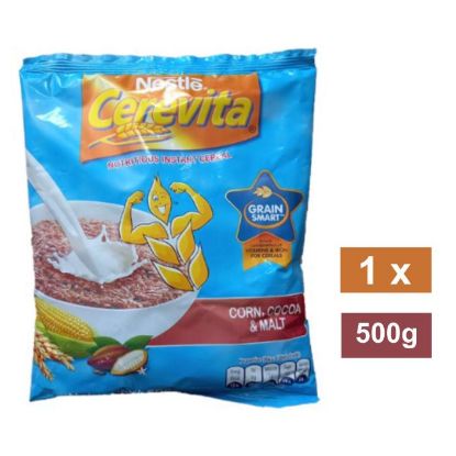 Picture of NESTLE CEREVITA CORN COCOA & MALT INSTANT CEREAL SACHET 500g 