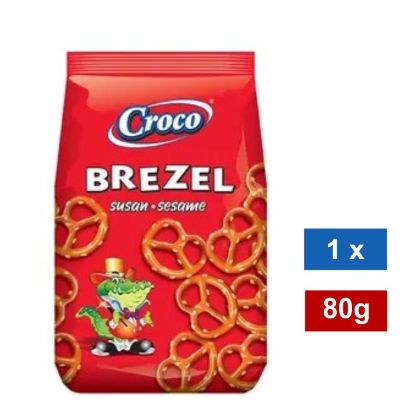 Picture of CROCO SESAME BREZELS 80g