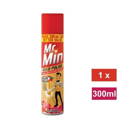 Picture of MR.MIN 5 GUARD PROTECTION POT POURRI SCENTED WOOD POLISH 300ml 