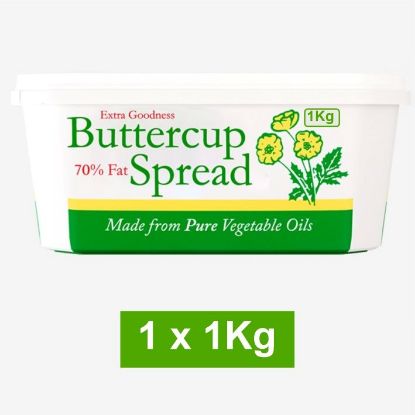 Picture of BUTTERCUP MARGARINE LUXURY SPREAD 70% 1KG