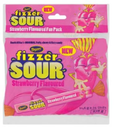 Picture of BEACON SOUR STRAWBERRY FLAVOURED MINI FIZZERS 24 units 
