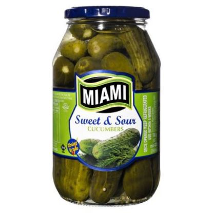 Picture of MIAMI SWEET & SOUR CUCUMBERS 760g