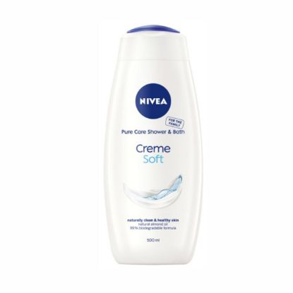 Picture of NIVEA CREME SOFT CARING SHOWER CREAM 500ml 