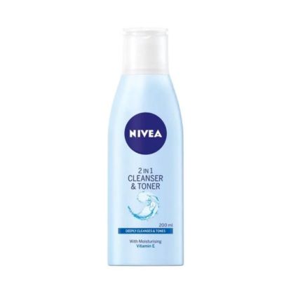 Picture of NIVEA DAILY ESSENTIALS 2-IN-1 CLEANSER & TONER 200ml 