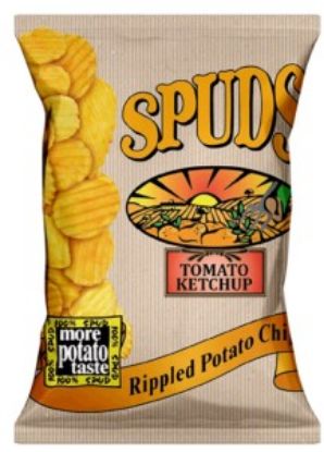 Picture of SPUDS TOMATO KETCHUP POTATO CHIPS 30g 