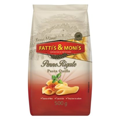 Picture of FATTI’S & MONI’S PENNE RIGATE (QUILLS) 500g