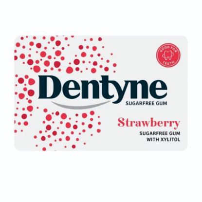 Picture of DENTYNE STRAWBERRY FLAVOURED SUGARFREE GUM 1's   