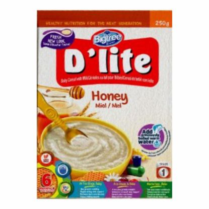Picture of D'LITE HONEY BABY CEREAL 250g  