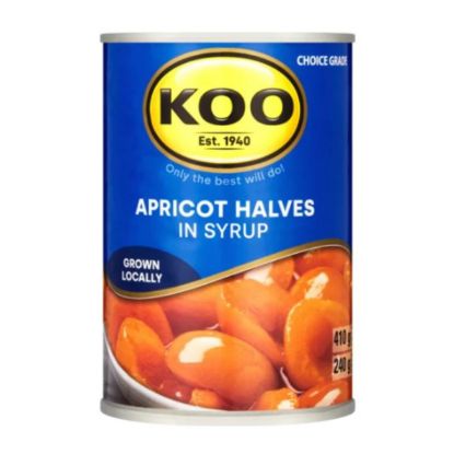 Picture of KOO APRICOT HALVES IN SYRUP 410g  