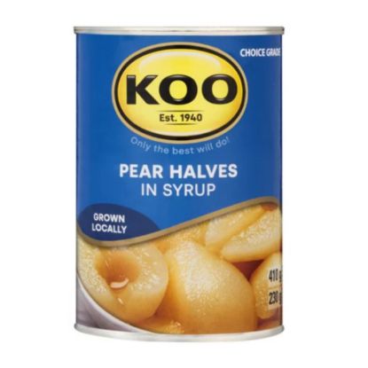 Picture of KOO PEAR HALVES IN SYRUP 410g  