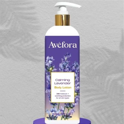 Picture of AVEFORA BODY LOTION - CALMING LAVENDER 1L