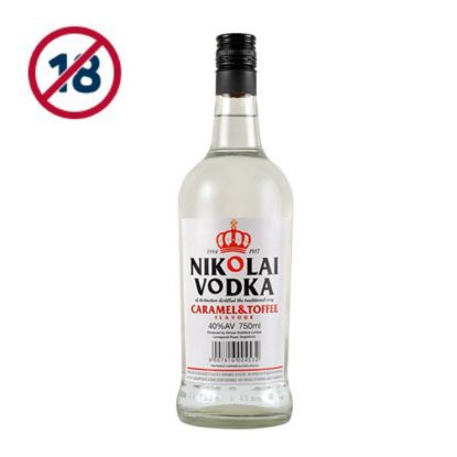 Picture of NIKOLAI CARAMEL & TOFFEE VODKA BOTTLE 750ML