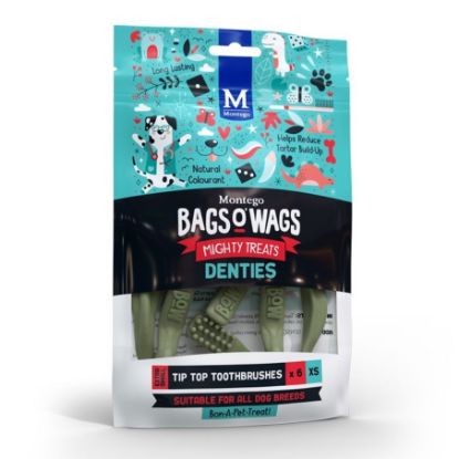 Picture of MONTEGO BAGS O' WAGS DENTIES TOOTHBRUSH XS - 60g