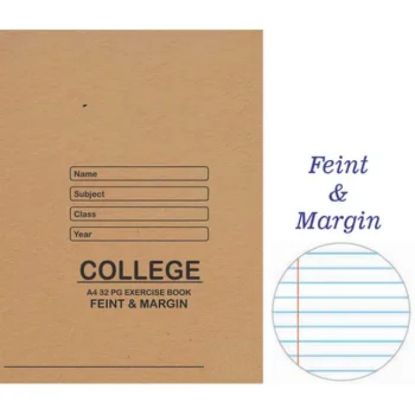 Picture of EXERCISE BOOK WRITING A4 8MM 32 PGS 