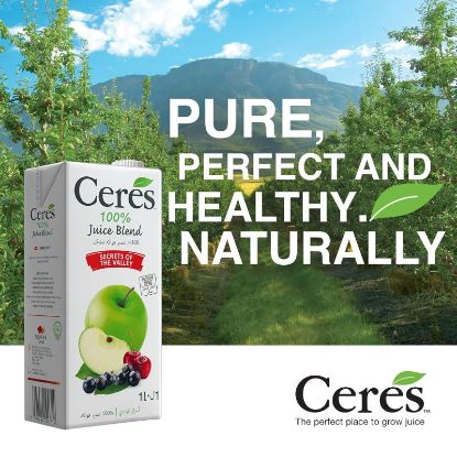 Picture of CERES APPLE & BERRIES JUICE 1L