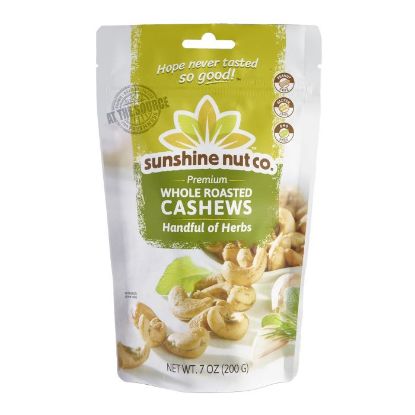 Picture of SUNSHINE NUT CO CASHEW NUTS - HERBS 200G