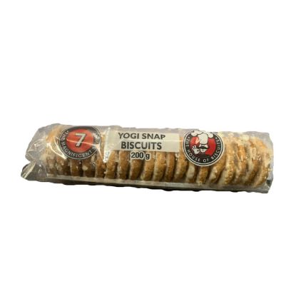 Picture of  MAGNIFICENT 7 YOGI SNAP BISCUITS 200g   