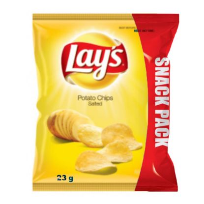 Picture of LAY'S SALTED FLAVOURED POTATO CHIPS 23g  