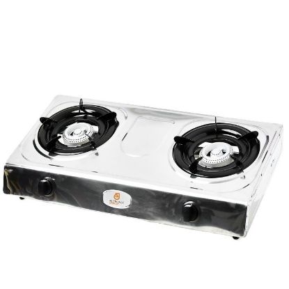 Picture of AE ELECTRICAL 2 BURNER METAL TOP GAS STOVE