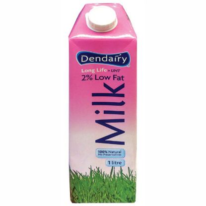 Picture of DENDAIRY UHT MILK LOW FAT 2% 1L