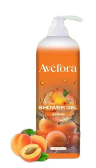 Picture of AVEFORA APRICOT SHOWER GEL 1L