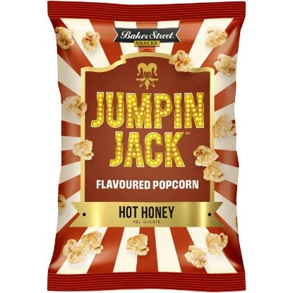 Picture of JUMPIN JACK HOT HONEY POPCORN 100g