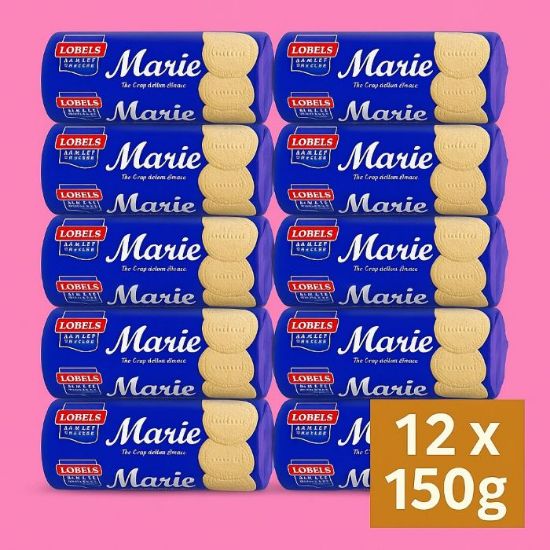 Picture of LOBELS MARIE BISCUITS 12x150g