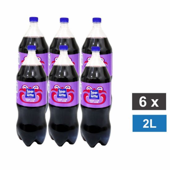 Picture of SPARLETTA CHERRY PLUM SOFT DRINK 6X2L 