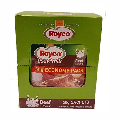 Picture of ROYCO USAVI MIX BEEF FLAVOUR ECONOMY PACK 10x50G 