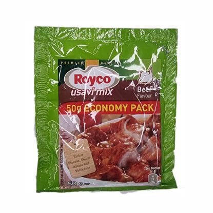 Picture of ROYCO USAVI MIX BEEF FLAVOUR ECONOMY PACK 1x50G