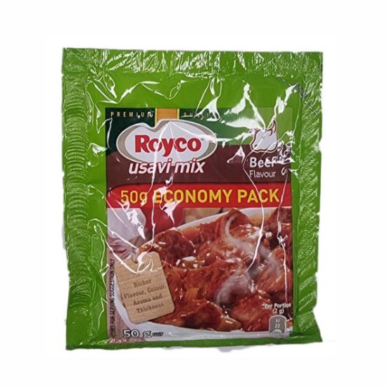 Picture of ROYCO USAVI MIX BEEF FLAVOUR ECONOMY PACK 1x50G