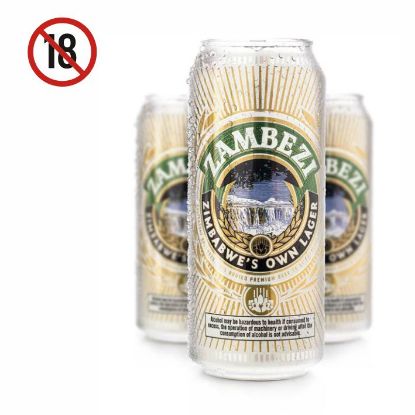 Picture of ZAMBEZI LAGER CANS 6x330ml