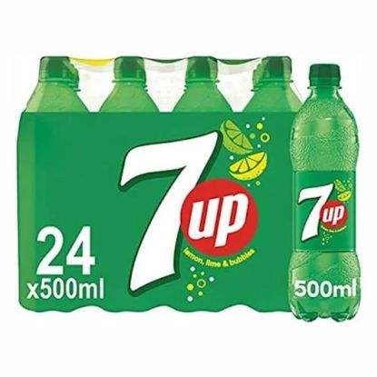 Picture of PEPSI 7 UP PET BOTTLE 24x500ml