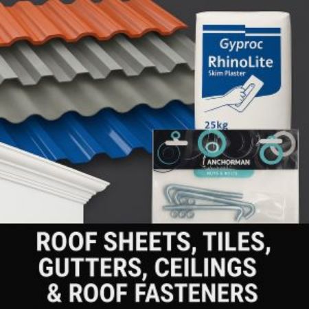 Picture for category Roof Sheets, Tiles, Gutters, Ceilings & Roof Fasteners