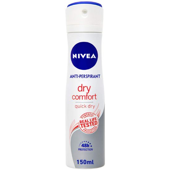 Picture of NIVEA LADIES DEODORANT SPRAY - DRY COMFORT 150ml