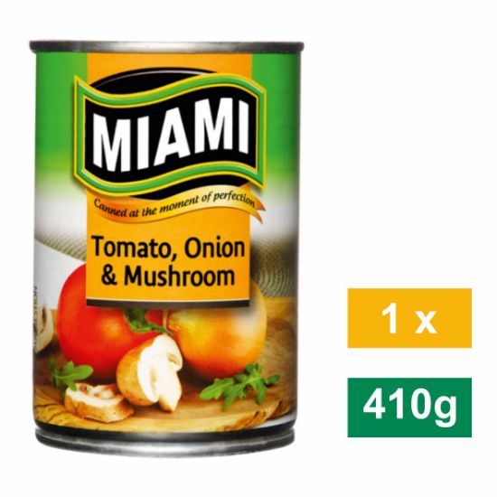 Picture of MIAMI TOMATO, ONION & MUSROOM RELISH 410g