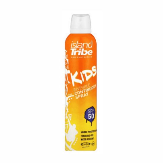 Picture of ISLAND TRIBE SUNSCREEN SPF50 KIDS INVISIBLE CONTINUOUS SPRAY 320ml 